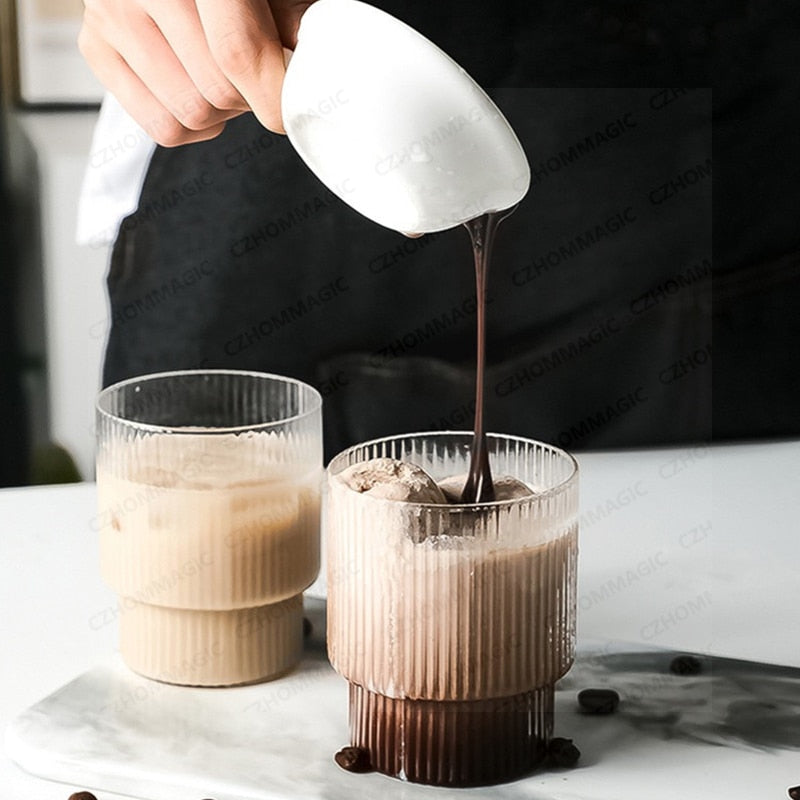 Kaffemugg Värmetåliga glasmuggar